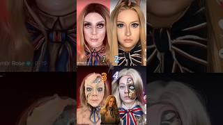 MAKE UP INSPIRED by M3GAN #shorts #trending #tiktok #m3gan