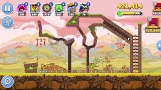 Angry Birds Friends Level 10 Tournament 1452 three stars NO POWER-UP walkthrough 2024-09-26