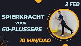 10 minuten spierversterkende oefeningen voor 60-plussers (of beginners).