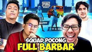 AKHIRNYA SQUAD LAWAK KEMBALI LAGI! PAKAI SKIN POCONG! - PUBG MOBILE