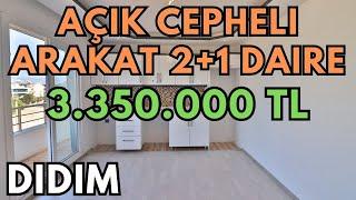 DİDİM SATILIK ARAKAT YENİ DAİRE | 3.350.000 TL #trending #popular #youtube #emlak #yazlık