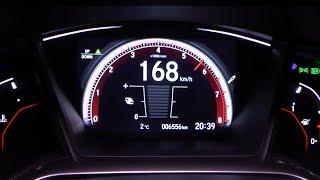 2017 Honda Civic 1.5 VTEC TURBO 182 HP 0-100 km/h & 0-100 mph Acceleration