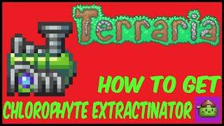 How To Get Chlorophyte Extractinator In Terraria | Terraria 1.4.4.9