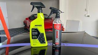 DIY Detail Ceramic Gloss Vs Mothers Hybrid Ceramic Detailer