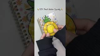 DIY Fruit Water Squishy  Cute Paper Squishy #squishy #diy #papercraft #craft #crafts #cutecrafts