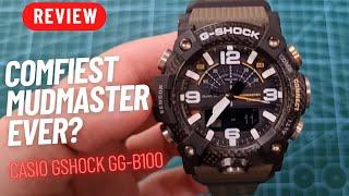 THE COMFIEST MUDMASTER EVER? REVIEW: GG-B100-1A3ER GSHOCK MUDMASTER