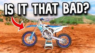 CAN I WIN A RACE ON THE WORST 2 STROKE IN MX BIKES?