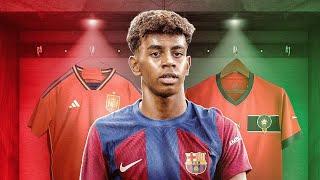 فوزي لقجع ينهي ملف المهاجم lamine yamal و اللاعب يتبع طريق النجم أشرف حكيمي.. أب اللاعب حسم القرار