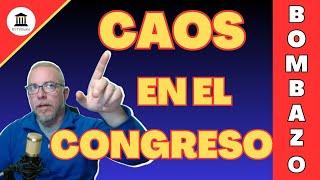 DESCONTROL EN EL CONGRESO DE LOS DIPUTADOS | El Tribuno de Rafa Fernández