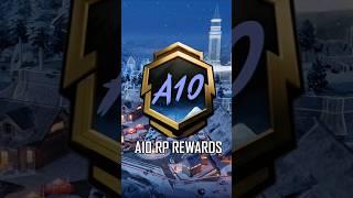 A10 Royal Pass Rewards  #shorts