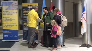 Ukrainians fleeing Russian attacks arrive in Newfoundland