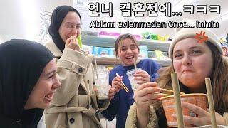 Kore bakkalına gittik kardeşlerim beni gömüyor 
