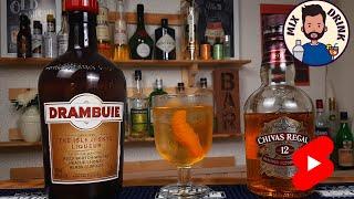 Rusty Nail cocktail / коктейль Ржавый гвоздь #shorts