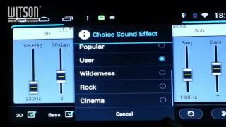 S160 Android Audio Setting-Powered by WITSON