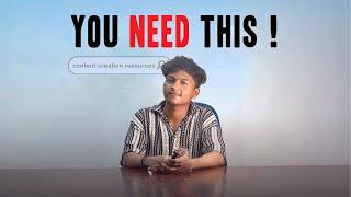 Resourse for Content Creation  | இது போதும்  | Nithin FTS | #contentcreation