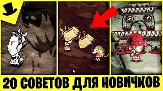 20 СОВЕТОВ НАЧИНАЮЩИМ Don't Starve Together [Дрожа]