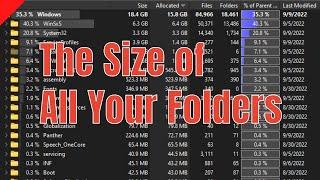 How to See The Folder Size of All Folders in Windows [Free And Easy]