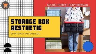 REKOMENDASI STORAGE BOX BERBAGAI UKURAN LUCU TAK ADA LAWAN - TEMAN SEJATI BERES BERES RUMAH