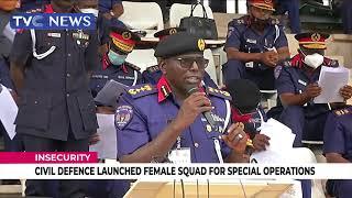 Civil Defence Launched Female Squard For Special Operations