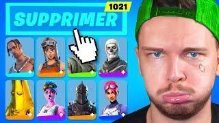 Fortnite a SUPPRIMÉ mes Skins…