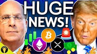 HUGE! TRUMP TALKS CRYPTO, BLACKROCK BITCOIN, TEXAS BTC RESERVE, PRO CRYPTO CONGRESSMAN!