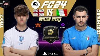 TEKKZ VS OBRUN2002 | EA FC 24 - DIVISION RIVALS - FULL MATCH - PRO VS PRO