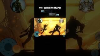 MOST DANGEROUS WEAPON IN SHADOW FIGHT 2 || #shortsfeed #shadowfight2