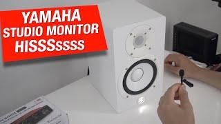 How NOISY are Yamaha HS5 Studio Monitors with Balanced Cables? | Audio HISS Review