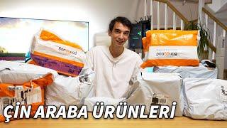 Çin'den "Her Arabada Olması Gereken Ürünler" Toplu Paket Açılışı!