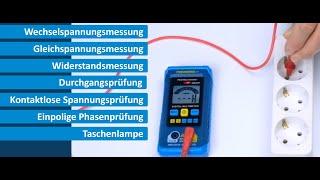 PAN Micrometer - pocket multimeter  CAT III 300V with autom. function selection