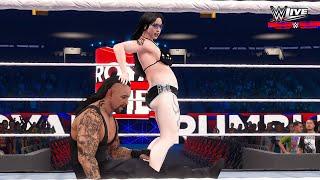 Undertaker Vs Rhea Ripley | WWE SMACKDOWN | INTERGENDER MATCH FEMALE WRESTLING | JUNE 13 , 2025