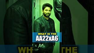 What is The AA22×A6 #shorts #ytshorts #alluarjun #look4cinema