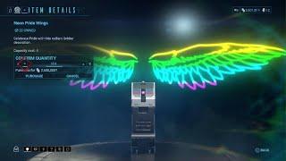 Warframe PSA THE NEON WINGS HAVE NO CAP