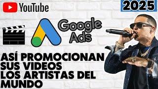 Como Promocionar un VIDEO en YouTube con Google Ads 2025