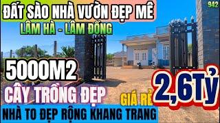 (ĐÃ BÁN) đất sào nhà vườn rộng khang trang 5000m2 đẹp mê cây trồng cây trái sẵn Lh : 0379.590.939