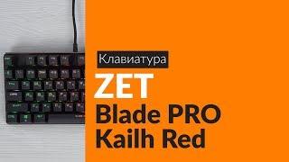 Распаковка клавиатуры ZET Blade PRO Kailh Red / Unboxing ZET Blade PRO Kailh Red