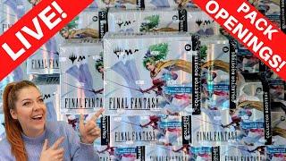 LIVE! MTG Rip & Ship w Queen Honey Final Fantasy Collectors & Wide Variety of Collector Packs 6/19
