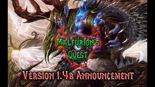 Malfurion's Quest 1.4b Announcement