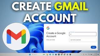 How to Create Gmail Account on Laptop PC (2025)