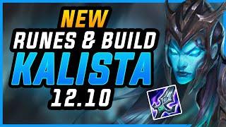 New Kalista Runes and Build [Patch 12.10] | Just Kalista