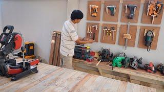 Woodworking Ideas - How to Make a Custom Tool Organization Board