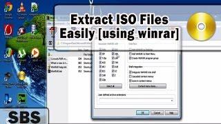 How to Extract ISO files - Winrar (100% Safe Method)