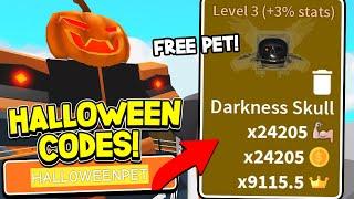 FREE Halloween Moon Pet & Candy Codes In Saber Simulator! Roblox