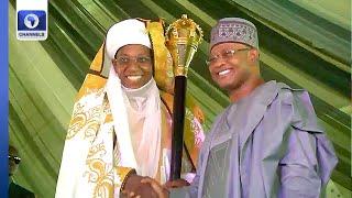 Gov Sani Coronates Fifth Paramount Rule Of Moro'a Chiefdom