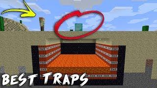 Best INVISIBLE Traps & Bases in Minecraft - Compilation