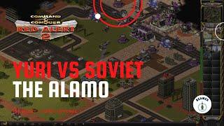 Red Alert 2 Yuri's Revenge - Yuri VS Soviet - Map The Alamo