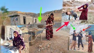 Sweet Moments in the Yard: The Cleaning Adventures of Sahar and the Kids
