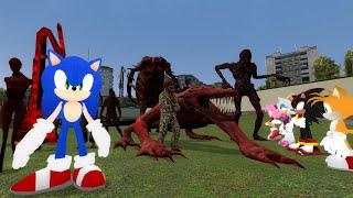 NEW SCP610 VS SONIC SQUAD | Garry's Mod Sandbox