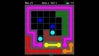 Flow Free - Blue Pack 8X8 Walkthrough - Level 22