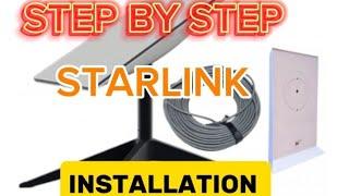 COMPLETE STEP GUIDE TO INSTALL STARLINK @ElonMusk-FanZone